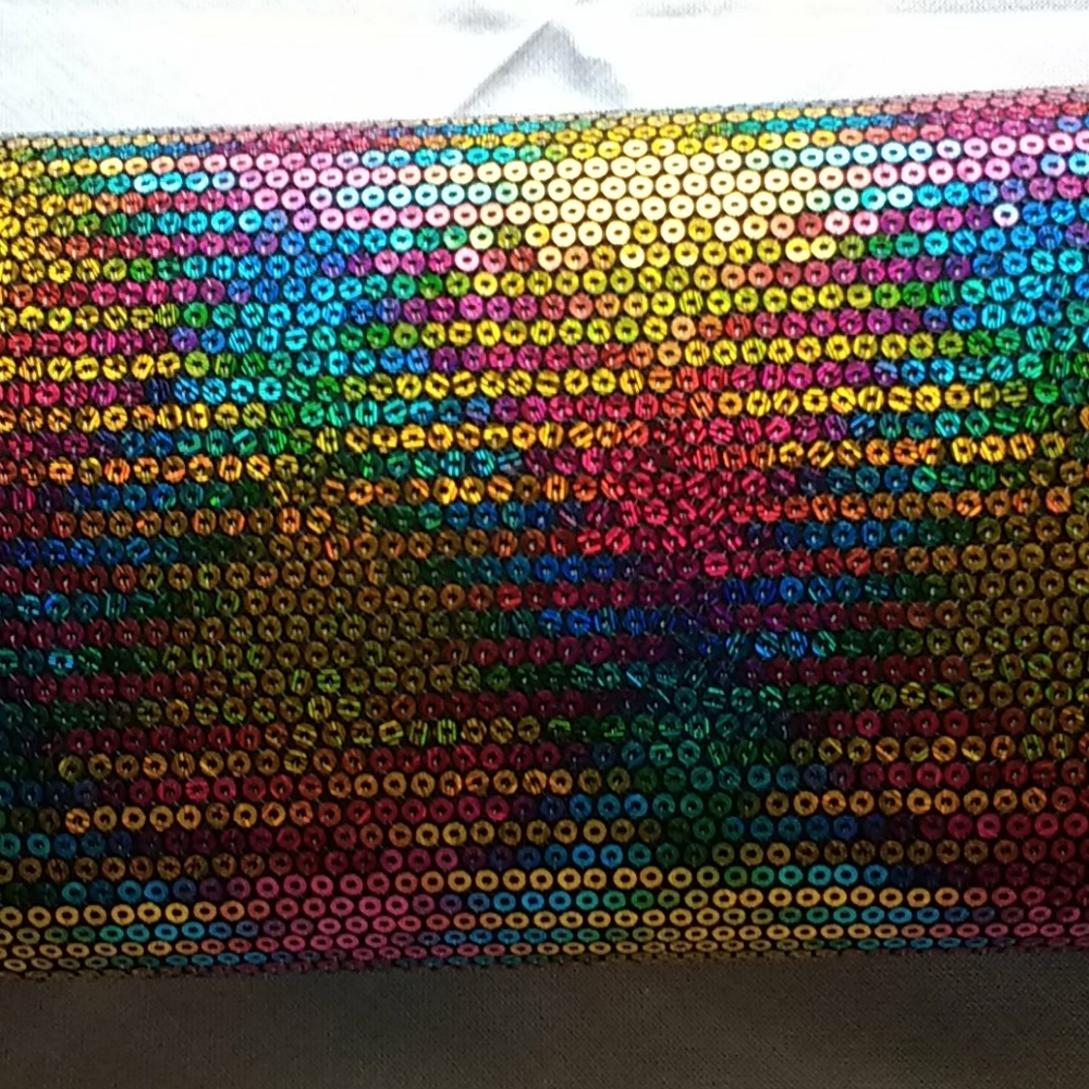 Aldo sequined clutch NWOT - Picture 3 of 7